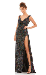 Mac Duggal 26240 Black Multi