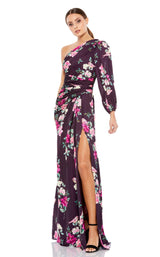 Mac Duggal 2634 Plum-Floral