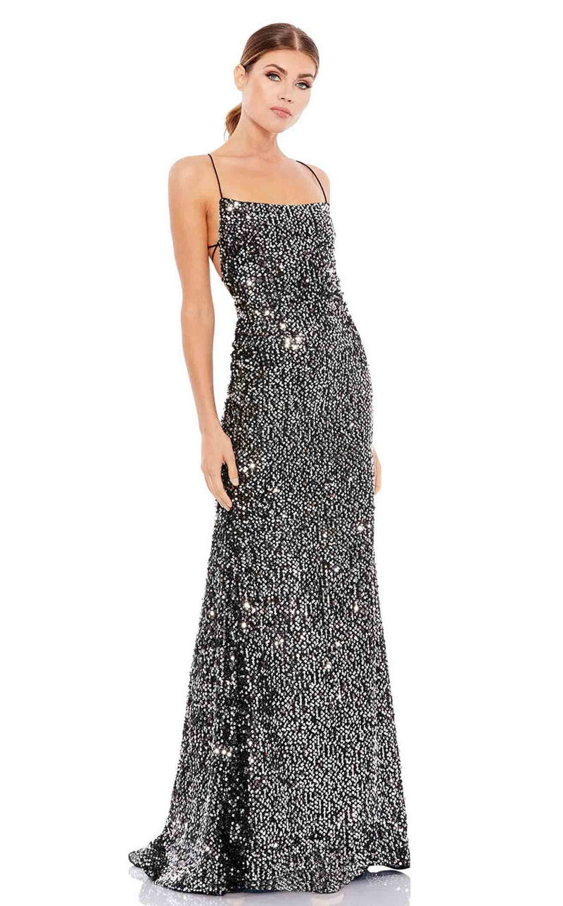 Mac Duggal 26444i Dark Silver