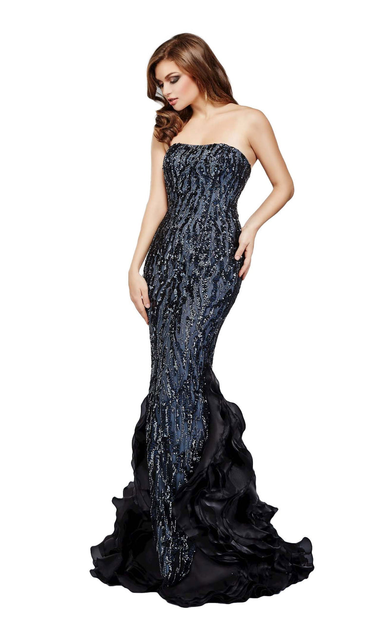 Jovani 26459BG Black