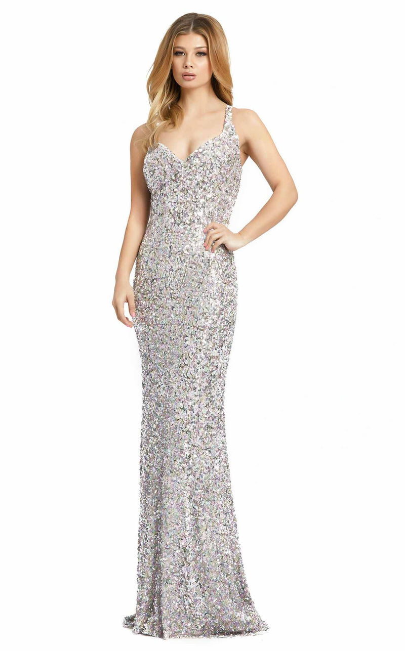 Mac Duggal 26469i Silver