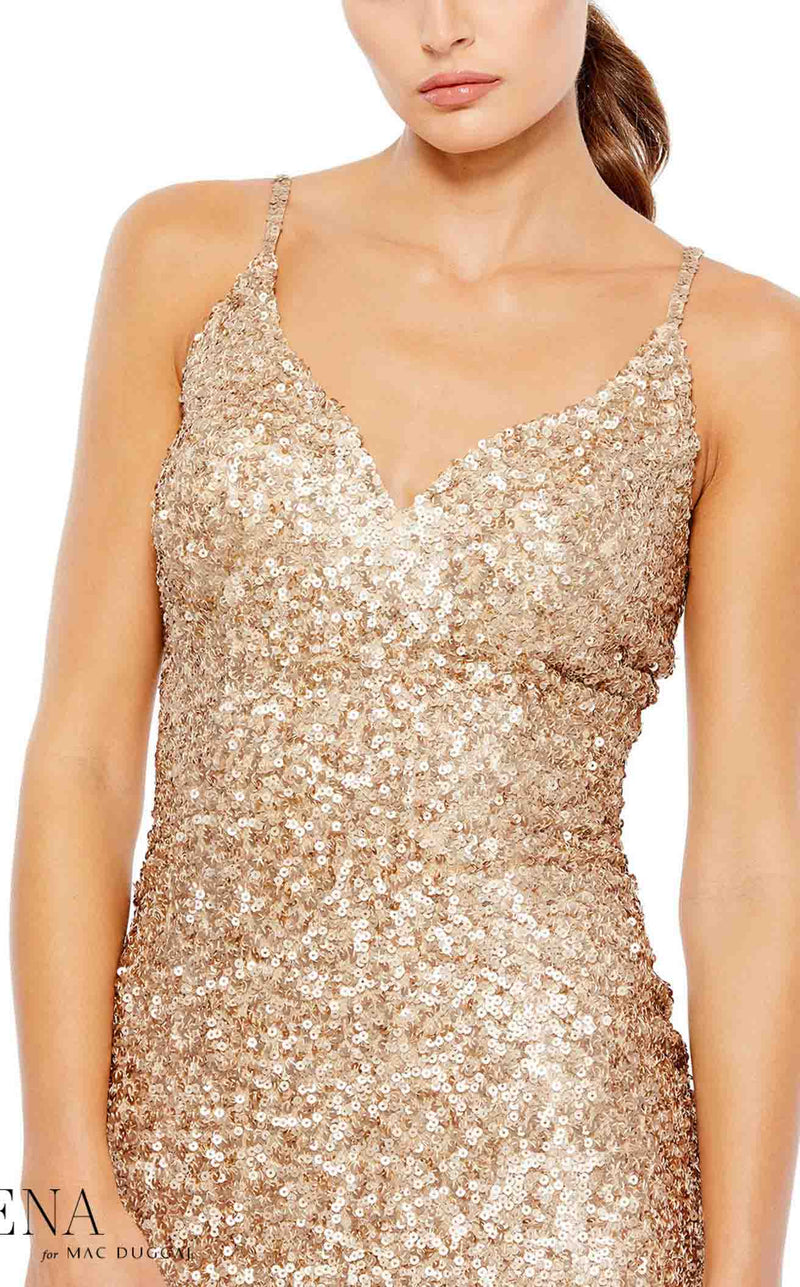 Mac Duggal 26476i Matte-Gold