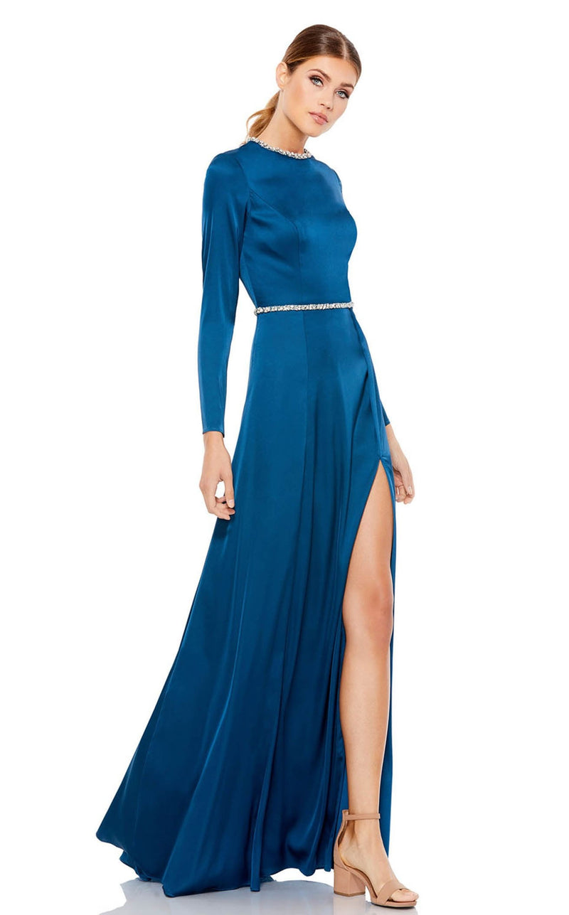 Mac Duggal 26524i Sapphire-Silver