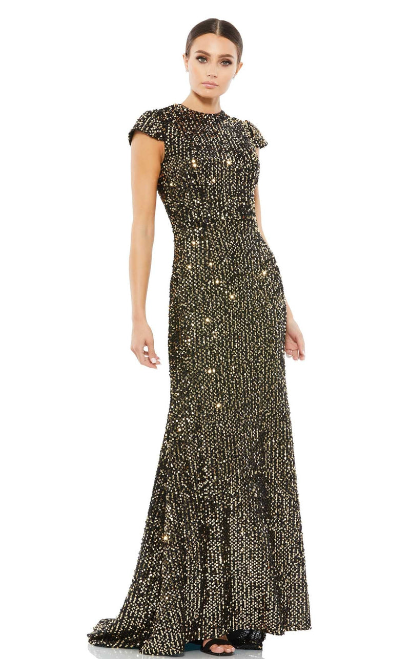 Mac Duggal 26647 Black/Gold