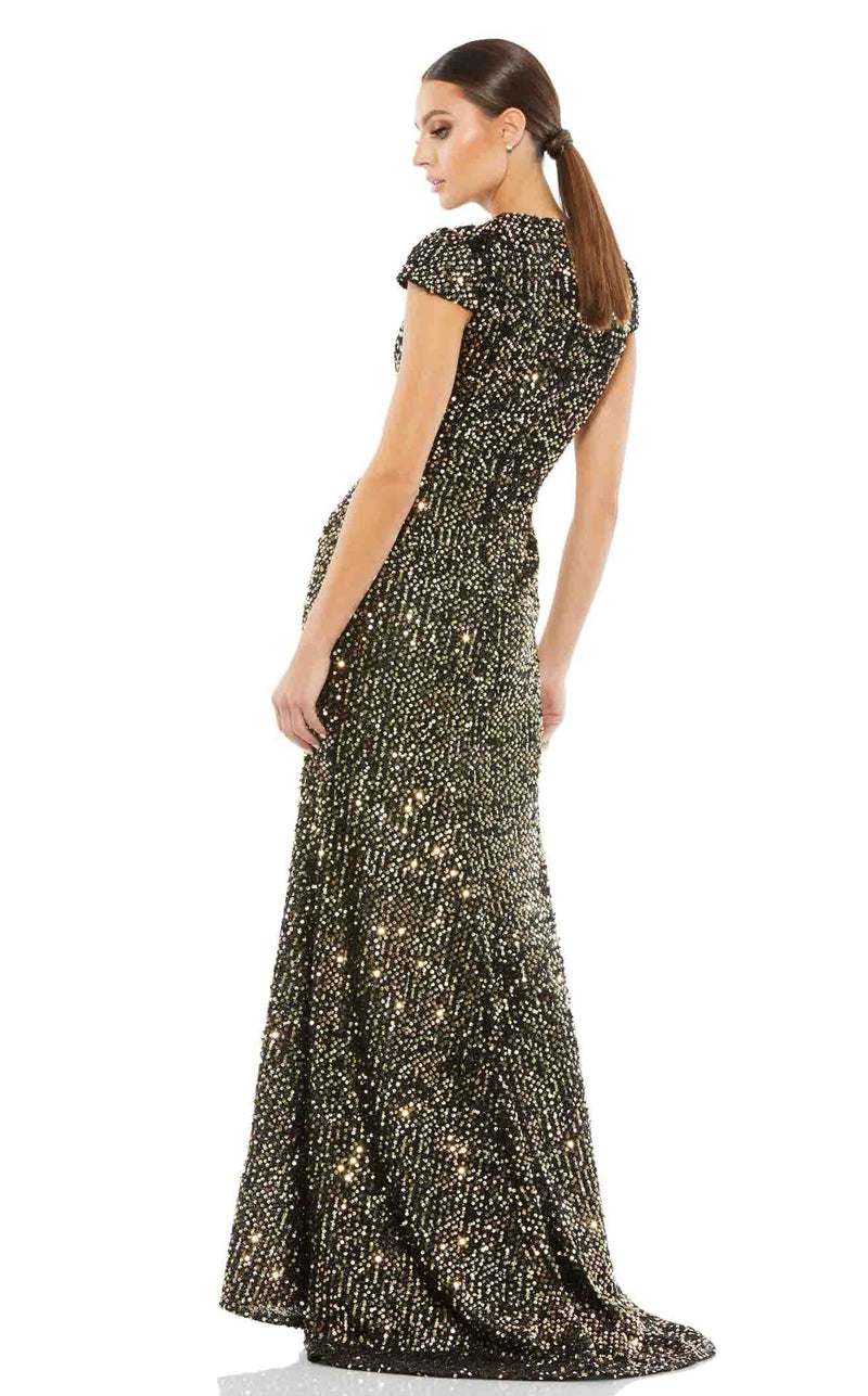 Mac Duggal 26647 Black/Gold