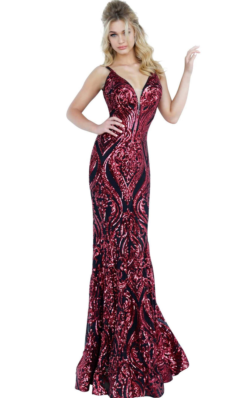 Jovani 2669 Black/Red