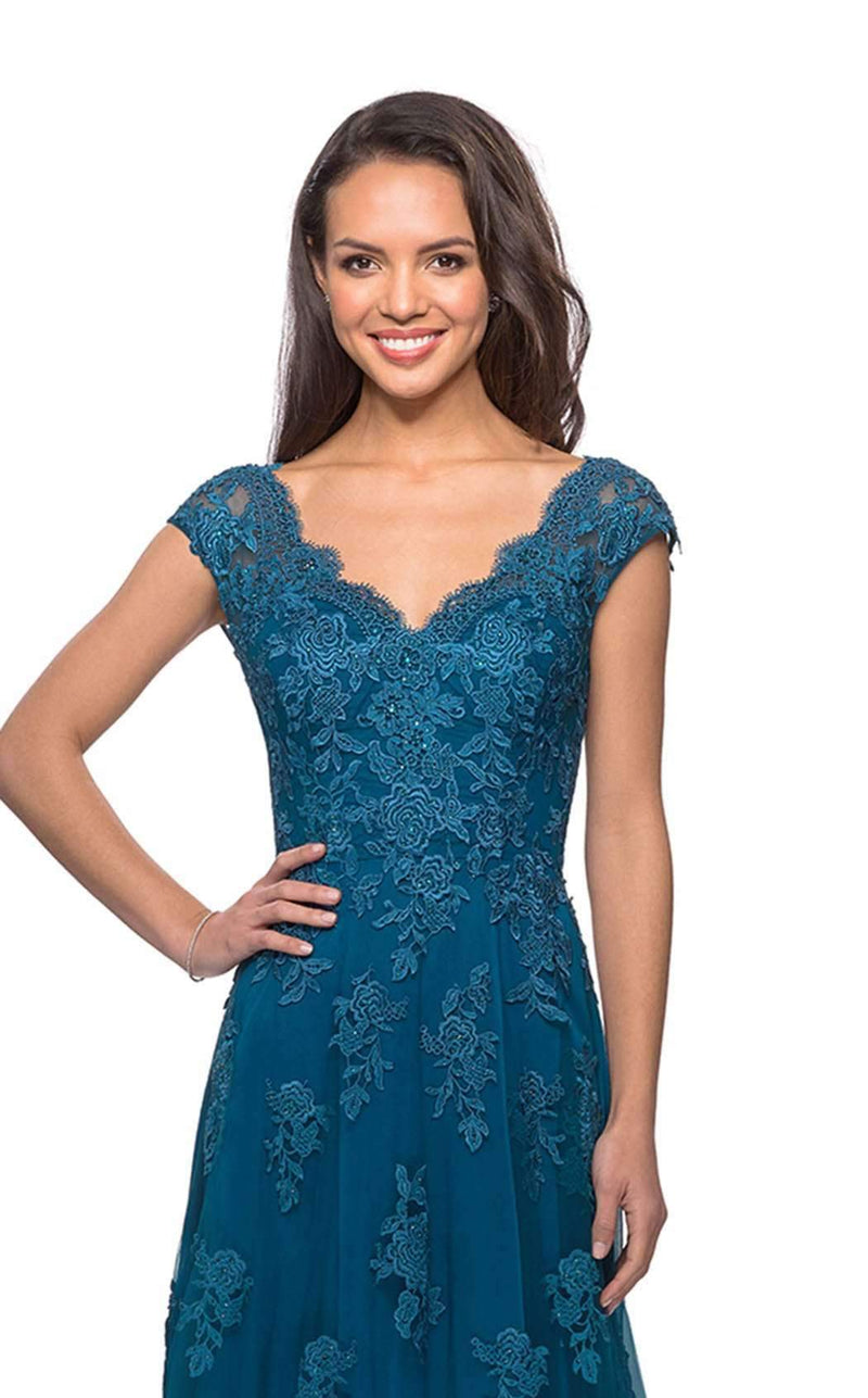 Modcloth New York's Finesse dress NWT 2 Blue A-line dress lace vine London  Time