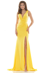 Colors Dress 2694 Dress Lemon