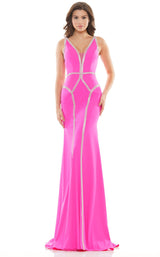 Colors Dress 2696 Dress Hot-pink