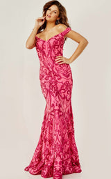 Jovani 08647BG Fuchsia