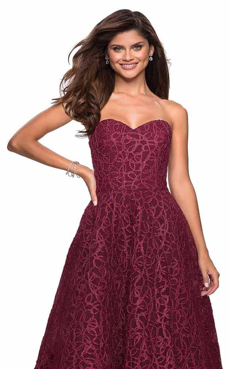 La Femme 27063 Burgundy