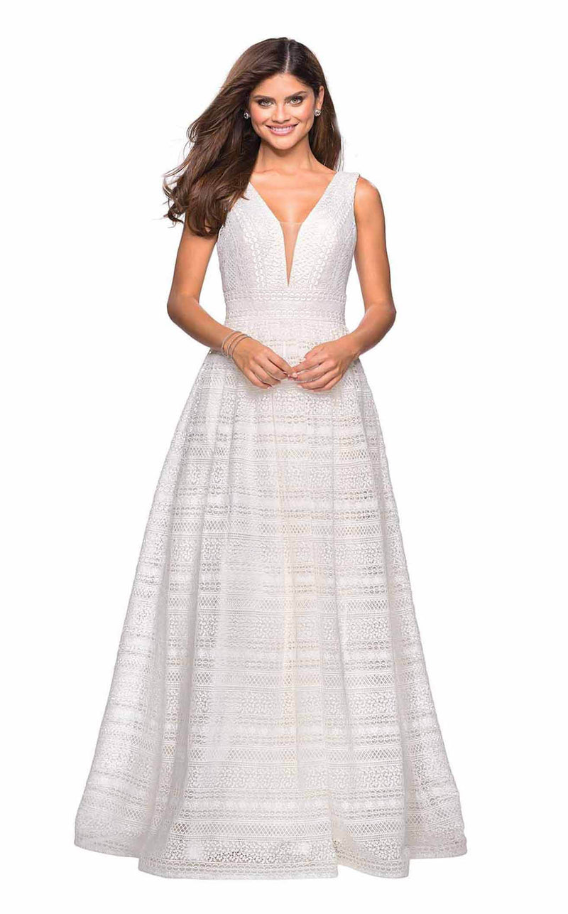 La Femme 27074 Ivory/Ivory