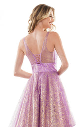 Colors Dress 2713 Dress Purple-gold