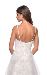 La Femme 27263 White/Nude