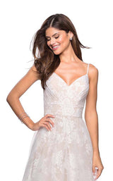 La Femme 27263 White/Nude