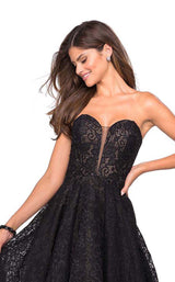 La Femme 27284 Black-Nude