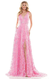 Colors Dress 2742 Dress Hot-pink