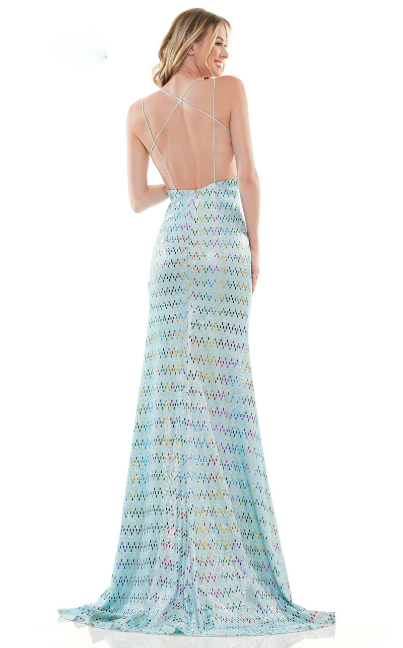 Colors Dress 2745 Dress Aqua