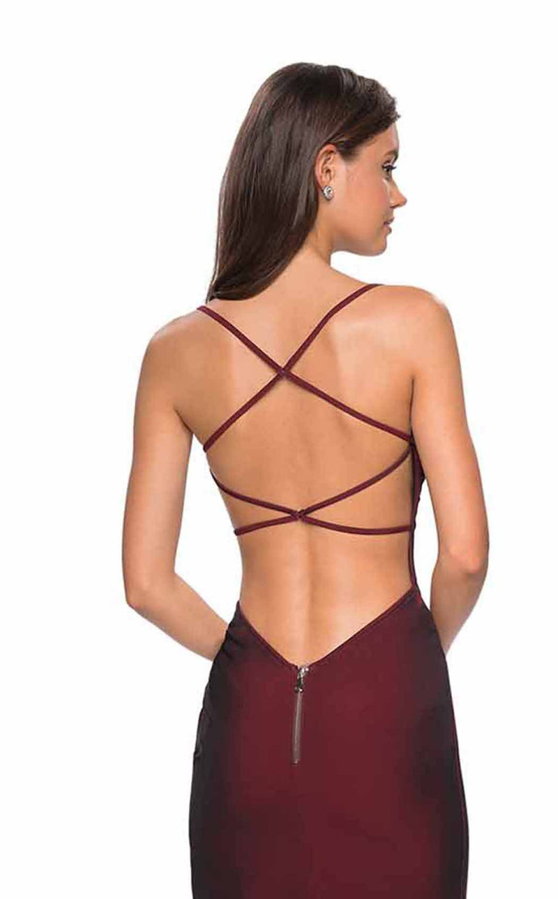 La Femme 27660 Burgundy