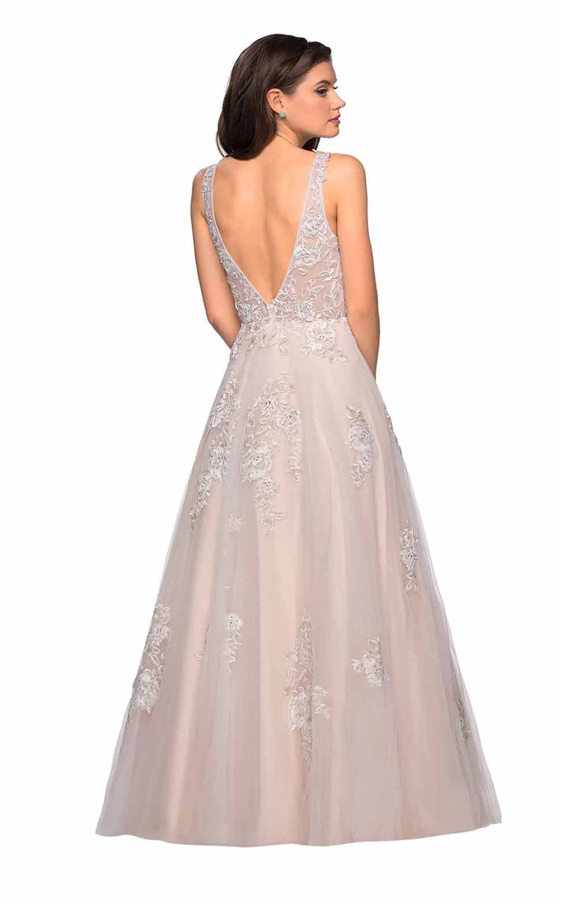 La Femme 27727 Ivory/Nude