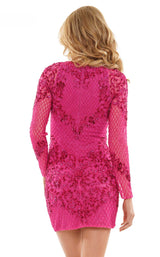 Colors Dress 2808 Dress Hot-Pink