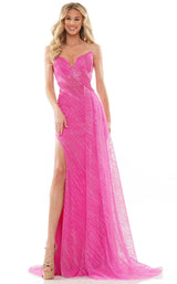 Colors Dress 2823 Hot Pink