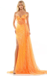 Colors Dress 2823 Orange