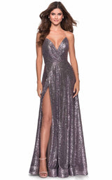 La Femme 28276 Lavender-Gray