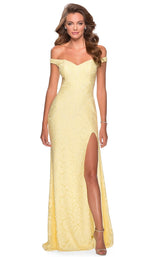 La Femme 28301 Pale Yellow