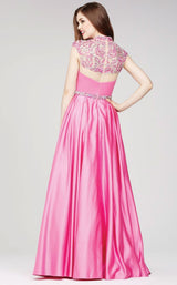 Jovani 28444BG Hot Pink