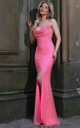 Colors Dress 2859 Hot Pink