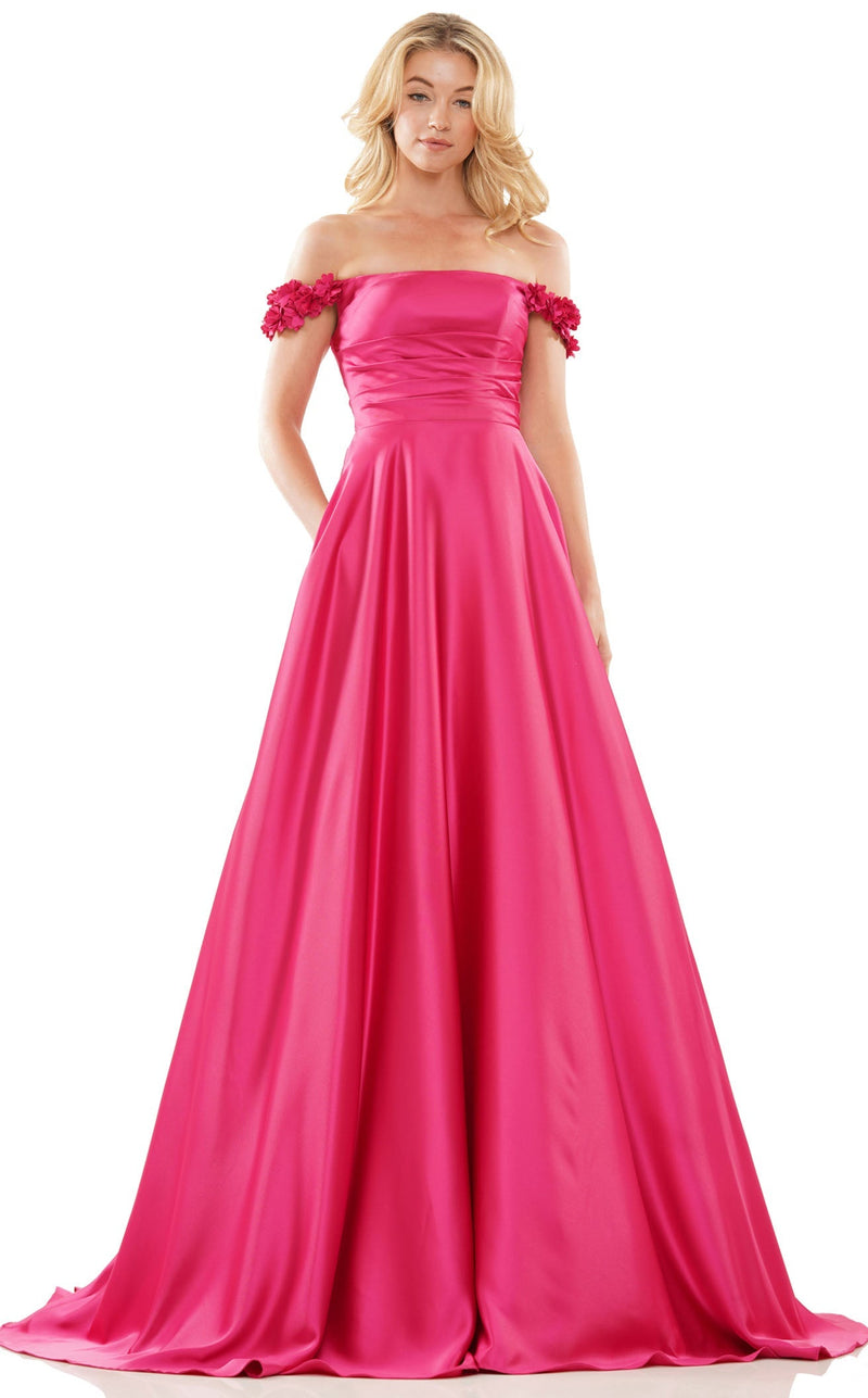 Colors Dress 2861 Fuchsia