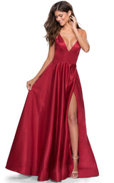 La Femme 28628 Deep Red