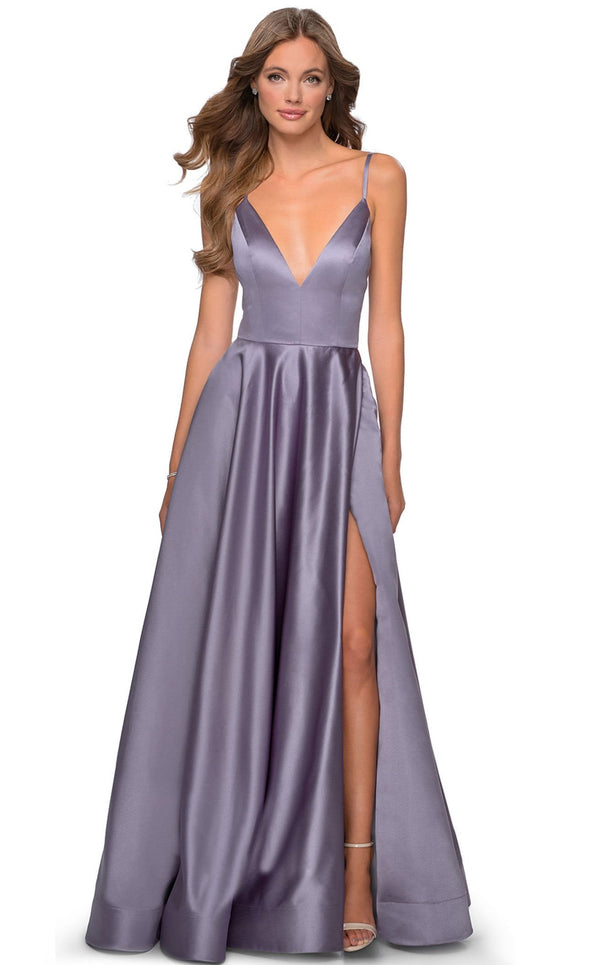 La Femme 28628 Lavender-Gray