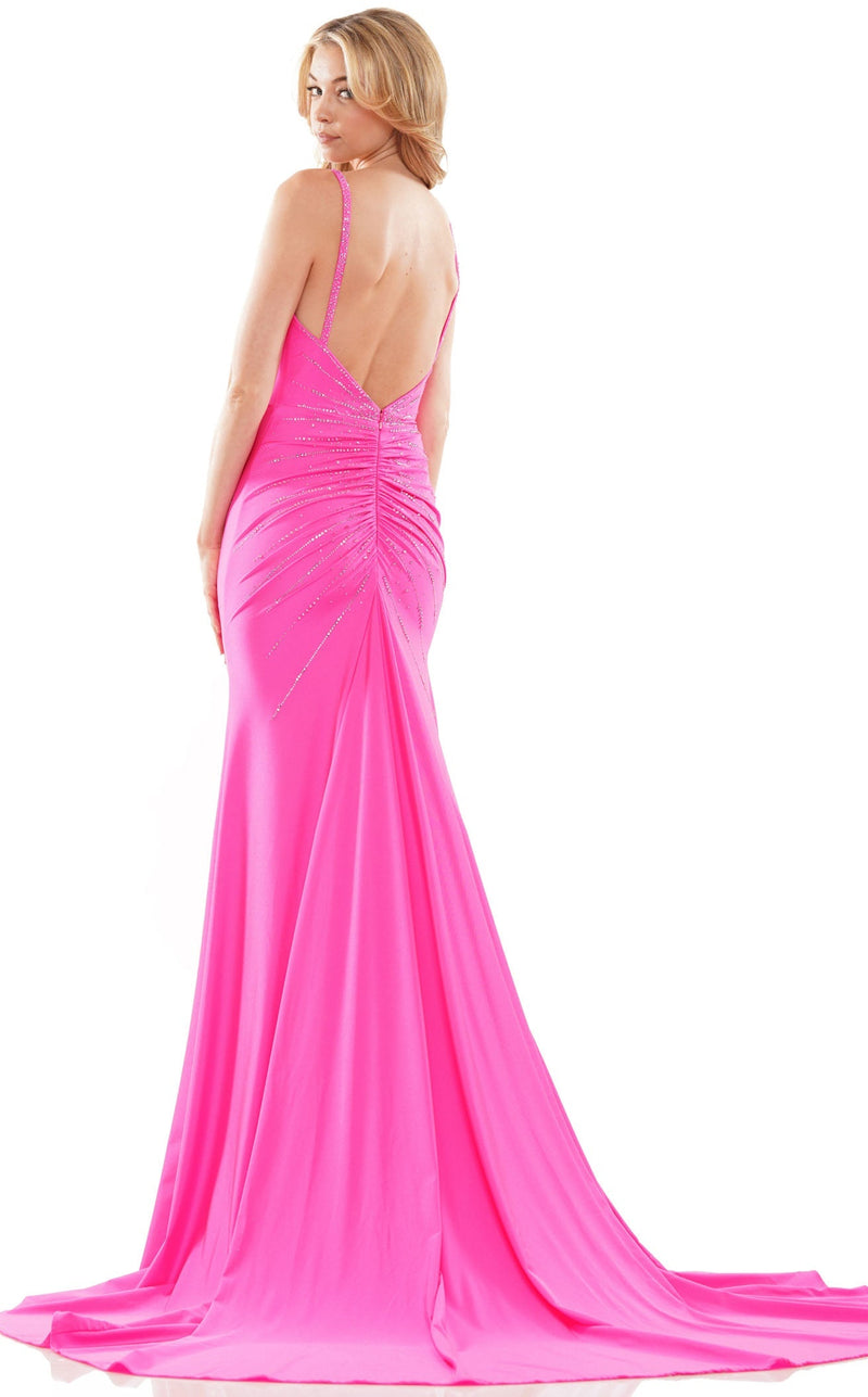 Colors Dress 2869 Hot Pink