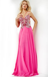 Jovani 000297 Fuchsia