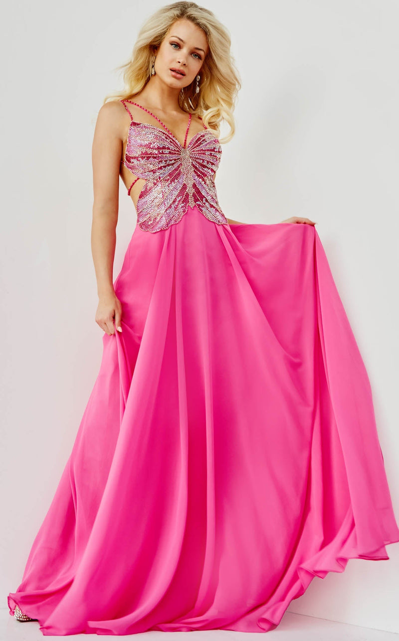 Jovani 000297 Fuchsia