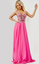 Jovani 000297 Fuchsia