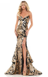 Colors Dress 2909 Black/Gold