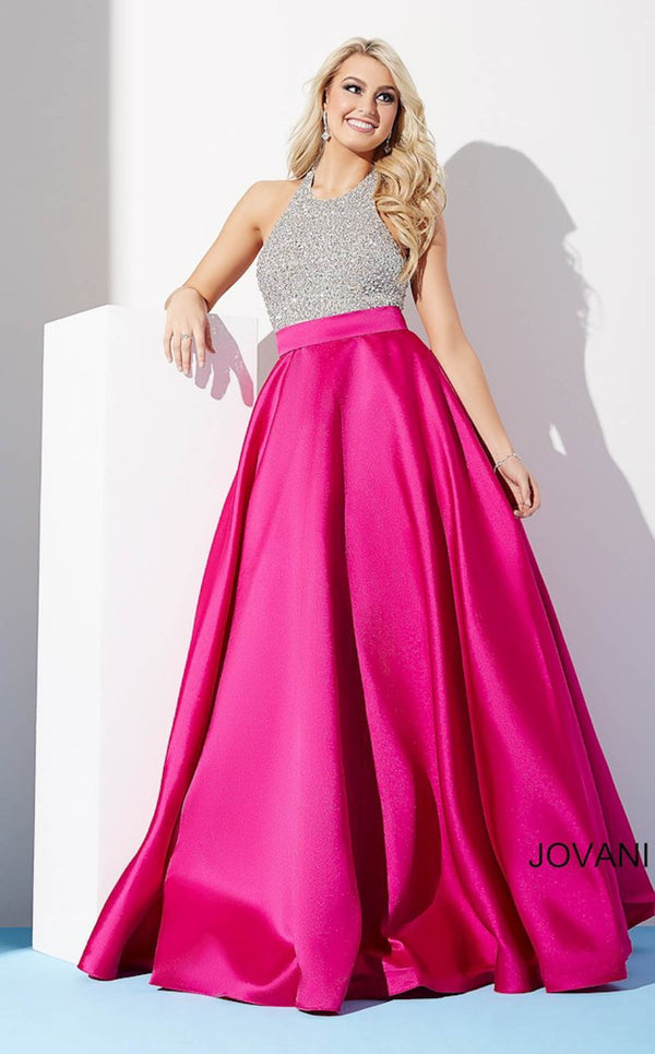 Jovani 29160BG Fuchsia