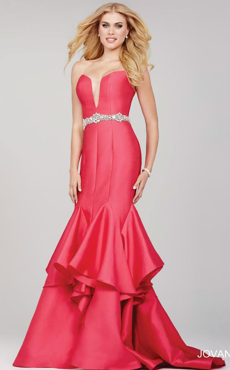 Jovani 29370bg Fuchsia