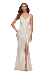 La Femme 29707 White/Gold