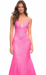 La Femme 30663 Neon Pink