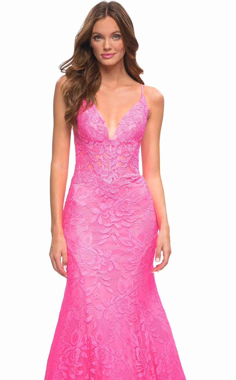 La Femme 30663 Neon Pink