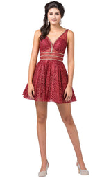 Dancing Queen 3086 Burgundy