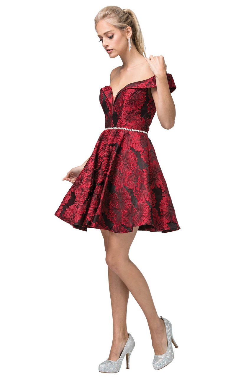 Dancing Queen 3096 Burgundy