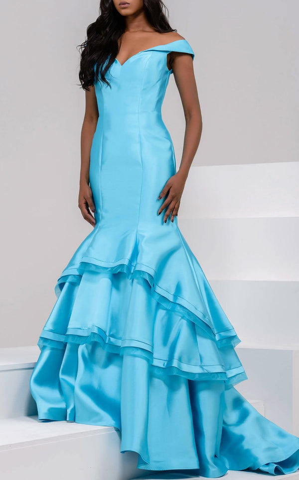 Jovani 31100BG Turquoise