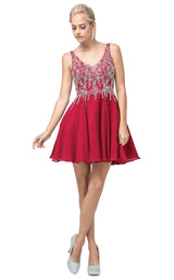 Dancing Queen 3129 Burgundy