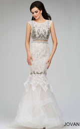 Jovani 31553BG Ivory