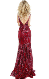 Jovani 3186 Merlot